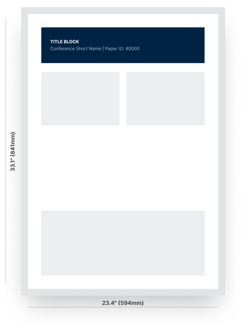 Poster requirements diagram